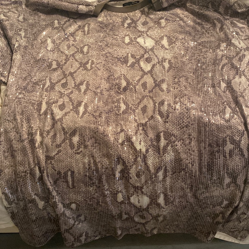 Glitter t shirt dress